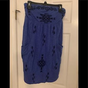 Express Strapless Dress